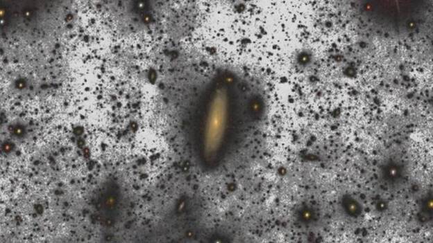 Logran observar un halo estelar de galaxia que está a 500 millones de años luz