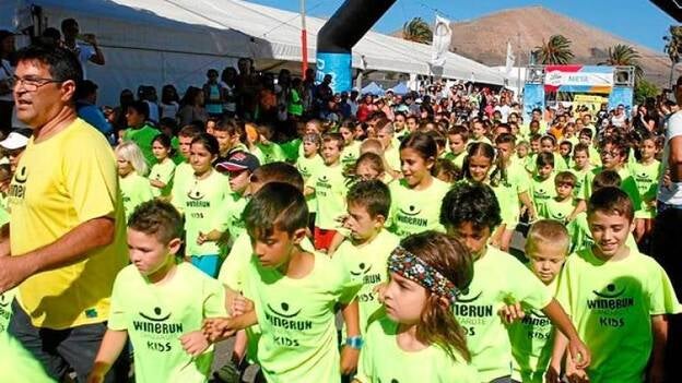 1.800 corredores retaron al calor en la Wine Run