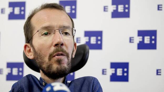 Echenique: "Que el PP recurra al miedo es habitual, me sorprende más del PSOE"