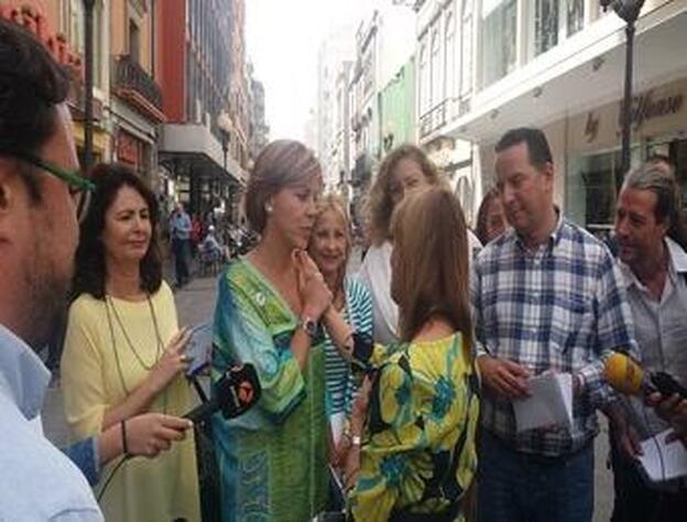 Cospedal impulsa las candidaturas del PP en Triana
