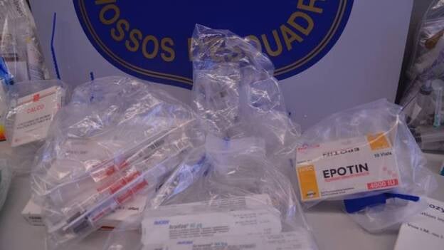 La operación contra el dopaje en Sabadell halló más de 320 fármacos ilegales