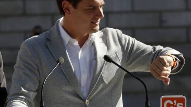 Rivera reprocha a Rajoy su apoyo a Fernández Díaz que le hace corresponsable