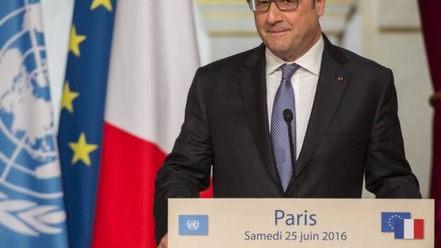 Hollande: "El 'brexit' es un interrogante para todo el mundo"