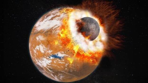 Las lunas de Marte son fruto de colisión, no asteroides capturados