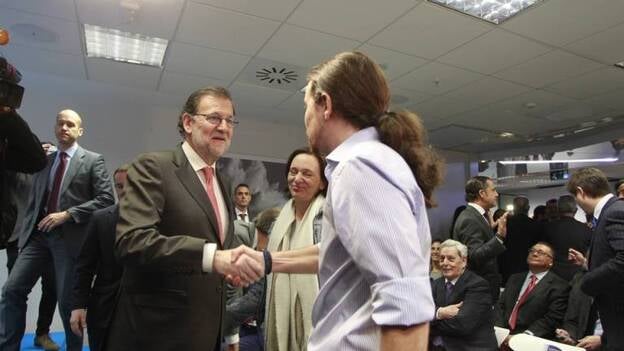 Rajoy se reúne con Pablo Iglesias en el Congreso el próximo martes