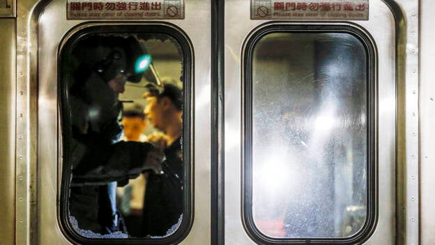 Explosión en estación de tren taiwanesa provocada por un explosivo