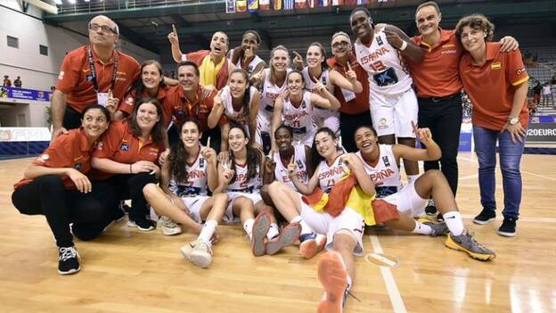 Maite Cazorla y Umo Diallo, campeonas de Europa sub 20