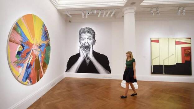 La colección privada de arte de Bowie