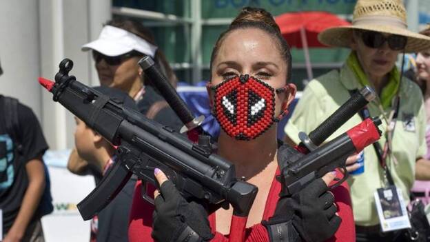 Los superhéroes de la Comic-Con