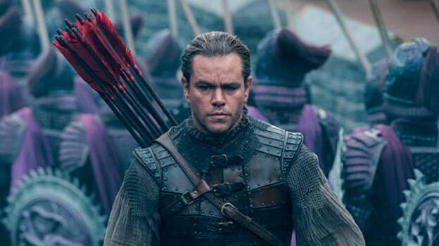 Matt Damon defenderá a China de invasión de monstruos en "La Gran Muralla"