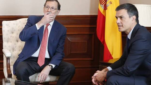 Rajoy: "Si no hay un compromiso con el PSOE no es posible la investidura"