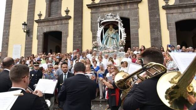 Santa María de Guía celebró el día grande de sus fiestas