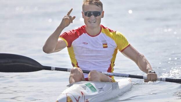 Marcus Cooper firma el tercer oro del piragüismo sprint español
