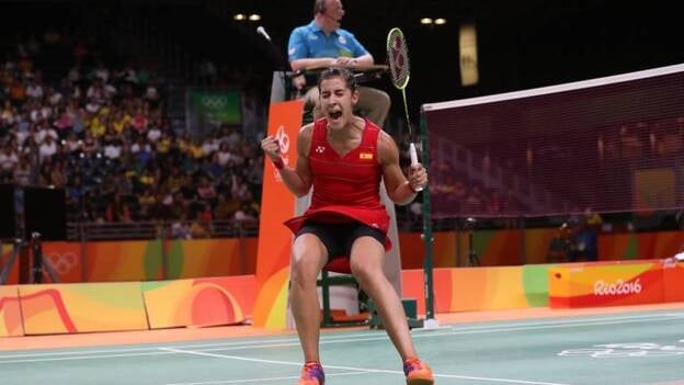Casi 1,9 millones de espectadores vieron ayer la victoria de la española Carolina Marín en bádminton