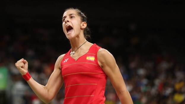 Carolina Marín, oro en bádminton