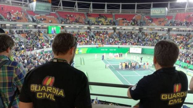 Los "atletas" españoles que han competido en la cancha de seguridad Río 2016