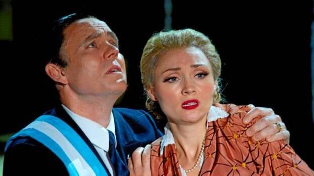 Caminos opuestos para "Evita"