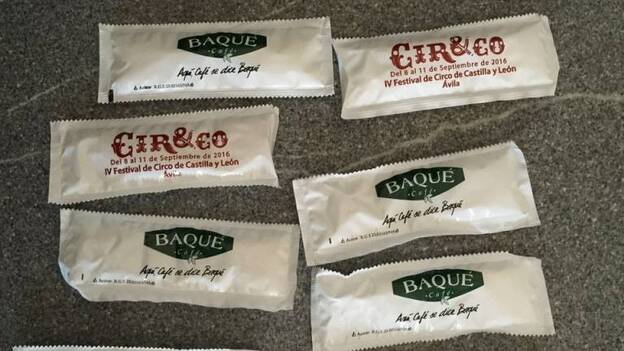 Los hosteleros de Ávila repartirán 50.000 azucarillos con la imagen del Festival 'Cir&Co'