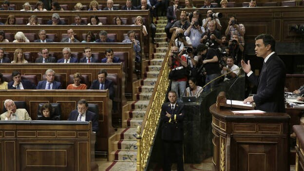 Sánchez acusa a Rajoy de haber agudizado la crisis territorial