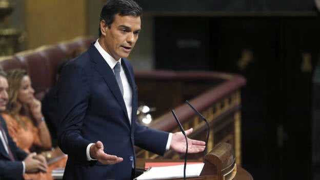 Sánchez da su "no rotundo" a Rajoy y le acusa de "chantaje" por pedirle apoyo