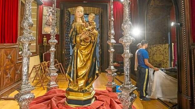 La Virgen del Pino baja este sábado del altar mayor