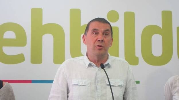 Otegi insiste en que él va a ser el candidato de EH Bildu, decida lo que decida el TC, y hará campaña
