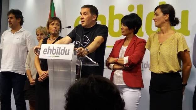 Otegi: "Seguiré siendo el rostro y la voz de EH Bildu"