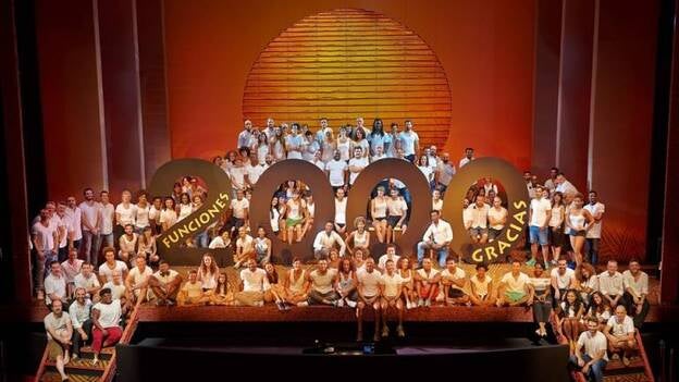 El musical El Rey León de Madrid alcanza las 2.000 funciones