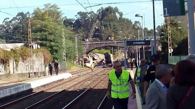 El accidente de tren de O Porriño, el décimo mortal en dos décadas en España