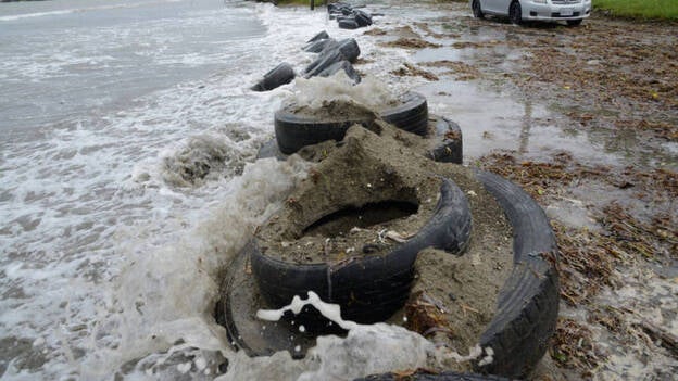 El ojo del huracán Matthew tocó tierra en el oeste de Haití