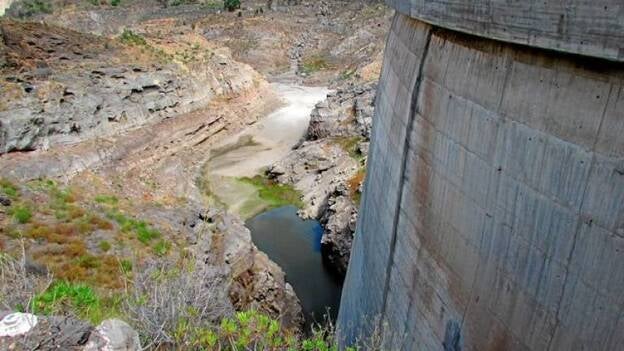 Las presas del Sur se quedan sin agua a raíz de larga sequía