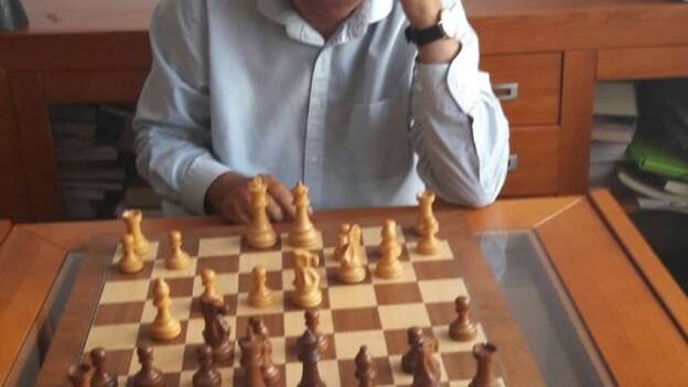 Moyano: "Una partida de ajedrez se parece a nuestras vidas"