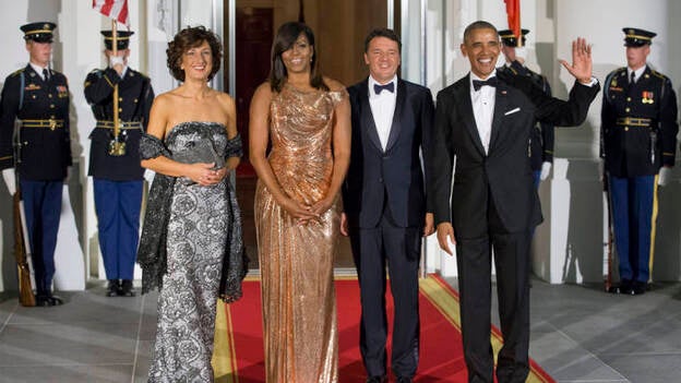 Cena de Estado en honor de Matteo Renzi