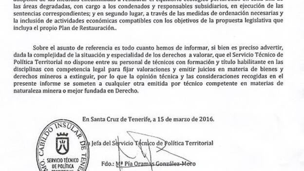 Pía Oramas firma la valoración