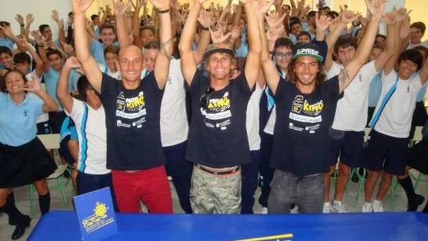 Unidos por el bodyboard