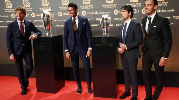 LaLiga se viste de esmoquin para entregar sus premios