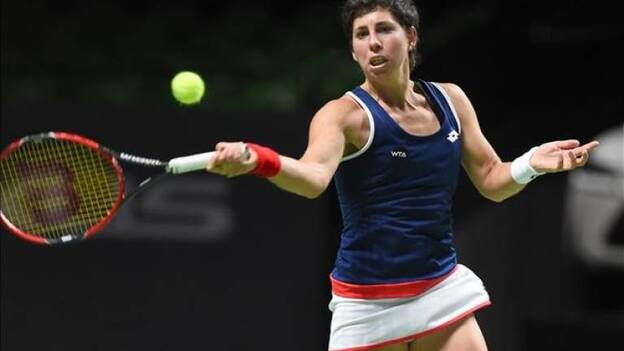 Carla Suárez se enfrentará a Bacsinszky y a Zhang Shuai en el WTA Elite Trophy