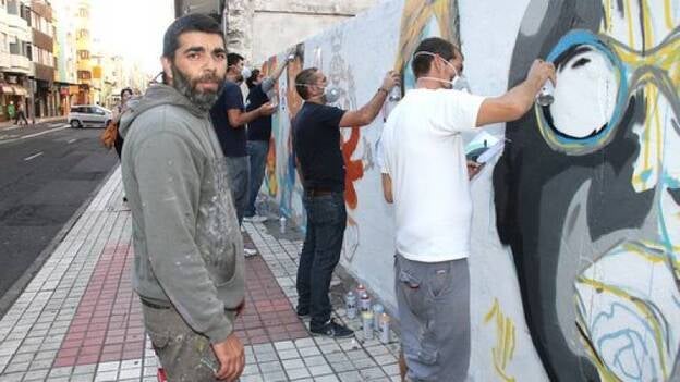 Sabotaje al montaje, un artista consagrado en la calle