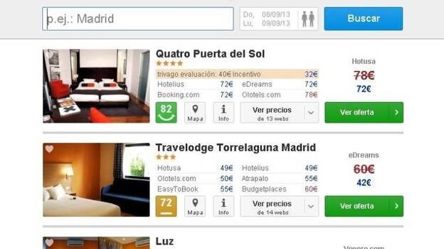 El buscador de hoteles Trivago, nominado a mejor Website del Año 2016