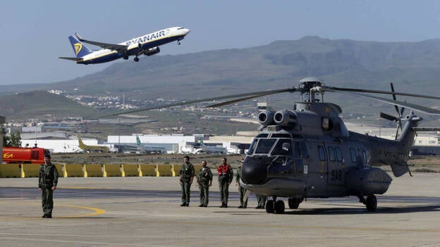 El SAR de Gran Canaria recibe el primer SúperPuma HD-21 del Ejército del Aire