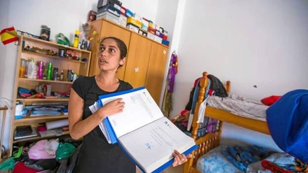 "Me vi en la calle y me metí aquí"