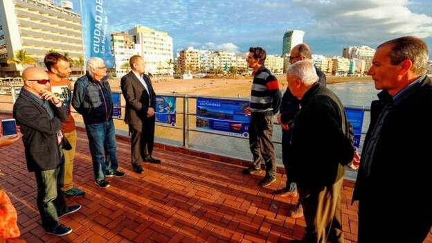 Un recorrido peatonal descubrirá los secretos de Las Canteras y El Confital