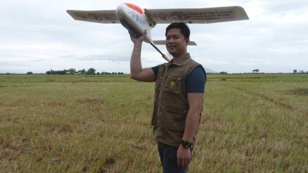 Pilotos de drones ponen en Filipinas cara a los desastres
