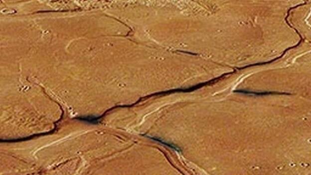 La ESA capta imágenes de Adamas Labyrinthus, el laberinto de Marte