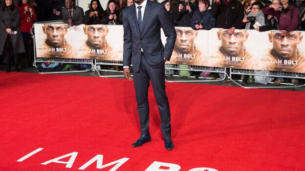 Bolt estrena su película 'I Am Bolt' en Londres