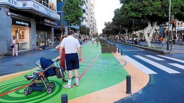 Mesa y López ve con buenos ojos su peatonalización