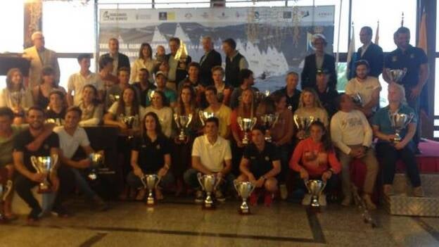 Entrega de premios en el Náutico por la Semana Olímpica