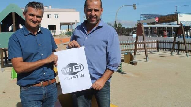 El Ayuntamiento proporciona Wifi gratuito en la zona del Parque Infantil de Antigua