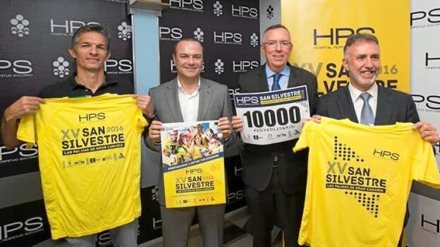 Invasión de corredores solidarios