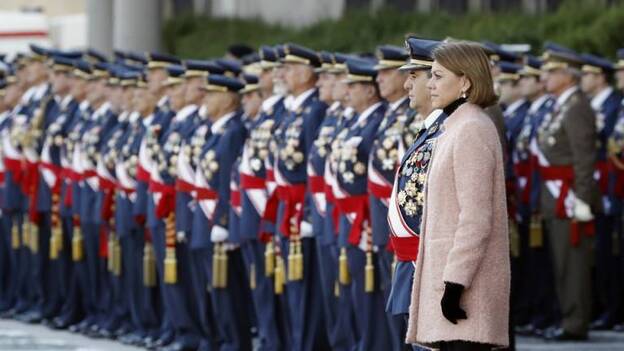 Cospedal preside el acto en honor a la patrona de Aviación